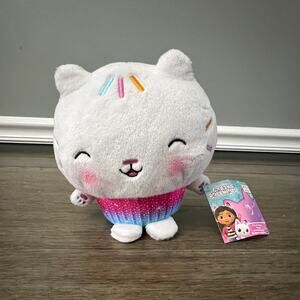 Netflix Gabby's Dollhouse Cakey Cat Purr-ific 7” Plush Dreamworks‎